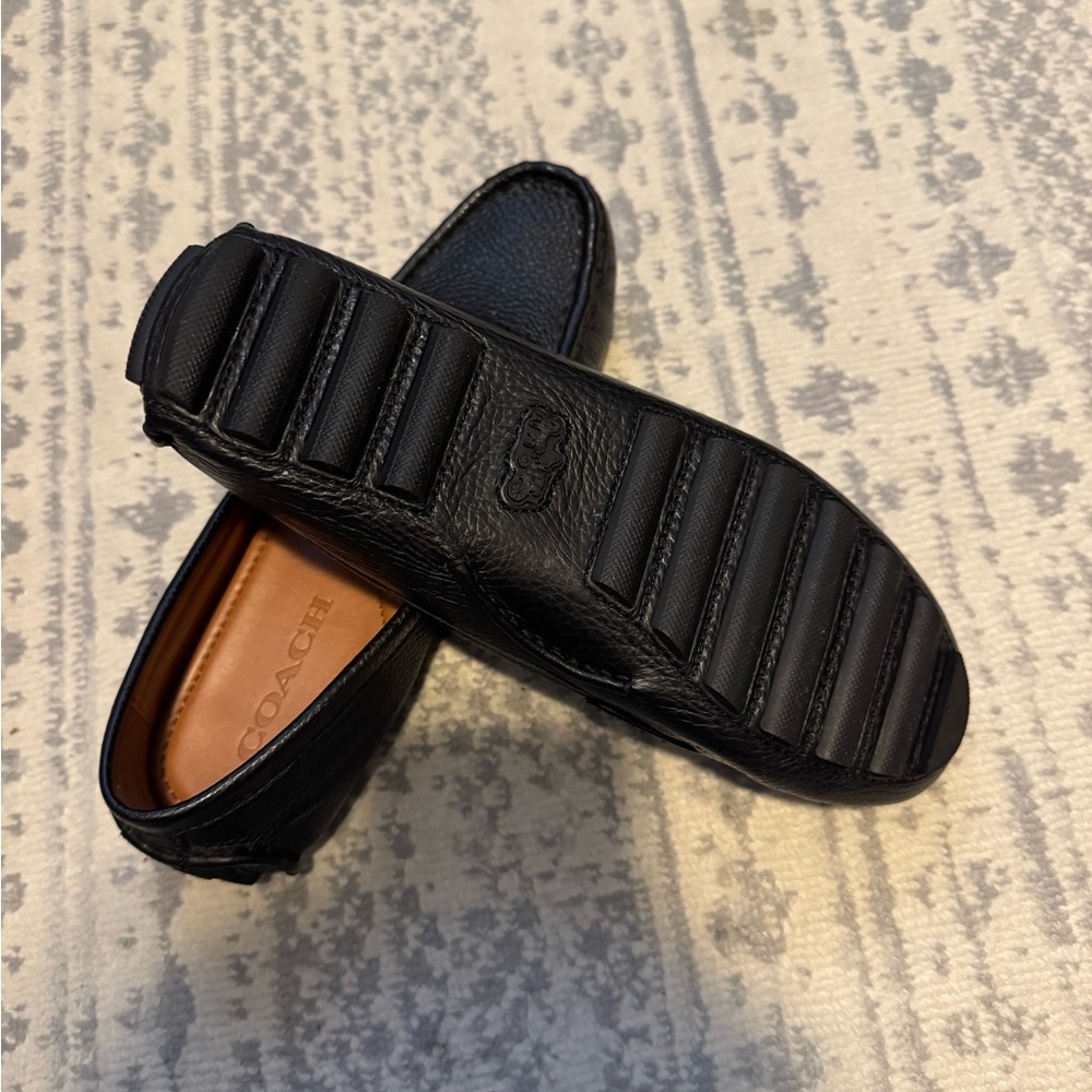COACH Women's Crosby Driver Turnlock Flats - Picture 7 of 9